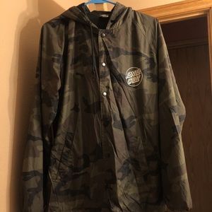 Men’s L santa cruz wind breaker